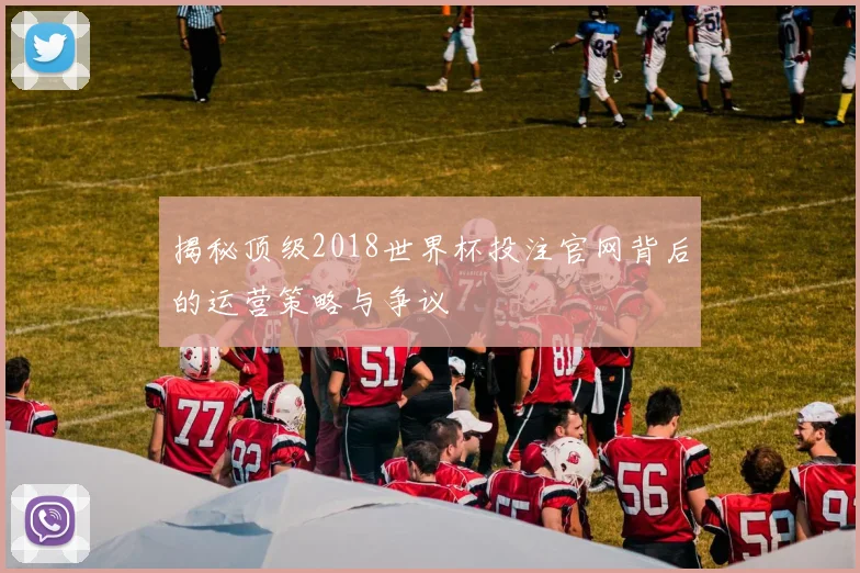 揭秘顶级2018世界杯投注官网背后的运营策略与争议